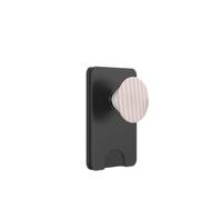 Pink and Yellow Cute Striped PopSockets PopWallet pour MagSafe