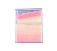 (Pink) Angled Cosmetic Brush Make Up Brush V Shaped Nails Art Brush Nails Brush Contours Brush Highlighter Brush for Woman