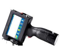 Pink Beryl Imprimante à séchage Rapide, imprimante à Jet d’Encre Portable Intelligente Petit codeur de Page codeur imprimante à Logo Automatique, imprimante Portable, Support de séchage Rapide co