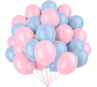 Pink Blue Latex Balloons 67 Inch 12 Inch Gender Reveal Balloons For Boy Girl Birthday Party Decorations Baby Shower Anniversary