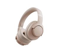 (Pink)BT048NC Over-ear ANC and ENC Noise Reduction Wireless Headphones