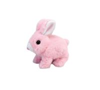 (Pink)Bunny Stuffed Animal Toys,6inch Interactive Toys Bunnies With Walk And Talk,lovely Rabbit Children's Gift