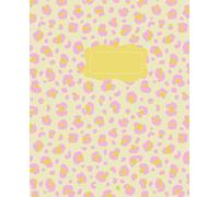 Pink butter Leopard Print Composition Notebook: Cute Pastel Animal Print Journal for School, college students, & Daily Writing: Cheetah Pattern ... Girls, Teens, Students in Bold feminine style