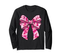 Pink Camo Football Game Day Team Spirit Manche Longue