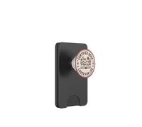 Pink Certified Book Lover Floral Reading Cute Beige Bookish PopSockets PopWallet pour MagSafe