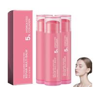 Pink Collagen Volume Multi Balm,Korean Collagen Moisturing Stick,Smooth fine lines and wrinkles,Deeply hydrates and nourishes the Skin,Anti-aging,Sagging, Wrinkles,Suitable for Eyes,Face,Neck (3)