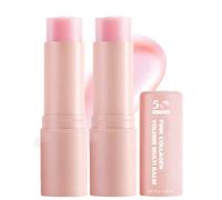 Pink Collagen Volume Multi Balm Stick - Coréen Tout-En-Un Bâton De Soin Avec Collagène Hydratant, Raffermissant Et Anti-âge Pour Yeux, Cou & Visage, Contour Des Yeux Coréen, Wrinkle Power, 10 g (2)