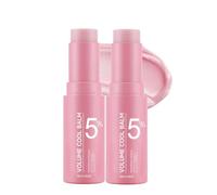 Pink Collagen Volume Multi Balm Stick - Coréen Tout-En-Un Bâton De Soin Avec Collagène Hydratant,Volufiline Stick Repulpant Pour Visage, Cou &, Contour Des Yeux Coréen, Wrinkle Power, 10 g (2PC)