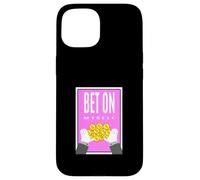 Pink Color Bet on Myself v2 Pink Graphic Coque pour iPhone 15