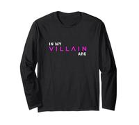 Pink Color in My Villain Arc Pink Graphic Manche Longue