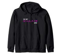 Pink Color in My Villain Arc Pink Graphic Sweat à Capuche