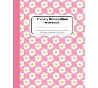 Pink Daisy Primary Composition Notebook: Handwriting Practice for Kids