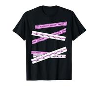 Pink Do Not Cross... Graphique rose T-Shirt