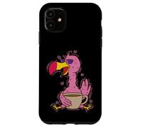 Pink Dodo Bird Adore Le café Coque pour iPhone 11
