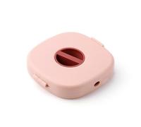 (Pink) Enrouleur de câble rétractable petit format, organisateur de câbles de données et de charge pour divers cordons, bleu