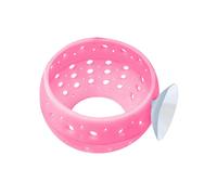 (Pink) Fish Cave Ornaments Fish Tanks Artificial Aquariums Simulations Suction Cup Cave for Shrimp Fish Reptiles Shelter Pink