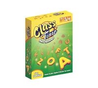 Pink Fizz Class Time des Lettres - Jeu de vocabulaire - Soyez Le Plus Rapide à trouver Les Mots ! - Nouvelle Édition - Jeu de Cartes dès 7 Ans - 3 Niveaux de Jeu.