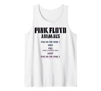 Pink Floyd Animaux Cochons sur l'aile Chiens Moutons Débardeur