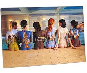 Pink Floyd Back Catalogue Impression sur toile encadrée Décoration de la maison 102 x 76 cm Profondeur 38 mm