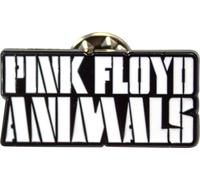 Pink Floyd - Badge "Animals" - Alliage de zinc, nickelé RO12971 (taille unique) (Noir/Blanc)