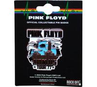 Pink Floyd - Badge "Animals Tour 77" - Alliage de zinc RO12505 (Taille unique) (Noir/Blanc/Bleu)