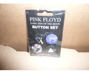 Pink Floyd - Button Set 4 - Pink Floyd dark side of the moon