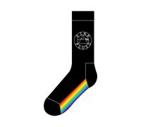 Pink Floyd Calzini Spectrum Sole Band Logo Ufficiale Uomo Nero (Uk Size 7-11) Si