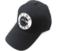 Rock Off Trade Pink Floyd Casquette De Baseball Circle Logo Nouveau Officiel Noir Strapback Size One Size