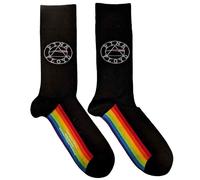 Rock Off Trade Chaussettes Pink Floyd Spectrum – Logo officiel, Unisexe, Noir, UK 7/Unique