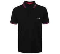 Pink Floyd Chemise Polo -M- Dark Side of The Moon Prism Noir
