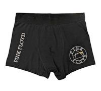 Rock Off - Boxers Pink Floyd Circle Band Logo - Unisexe - Noir - Taille M - Sous licence officielle