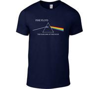 Pink Floyd - Dark side of the moon Album t-shirt bleu marine
