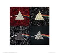 Pink Floyd (Dark Side of The Moon - Collections 40 x 40 cm Toile Imprimée