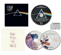 Pink Floyd - Dark Side of the Moon Remastered for the 50th Anniversary + The Wall [CD 2-Pack]