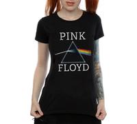 Pink Floyd - "Dark Side Of The Moon" T-shirt pour femme BI976 (XXL) (Noir)