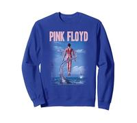 Pink Floyd Deep Blue Sweatshirt, Unisexe pour Adultes, Bleu Royal, S
