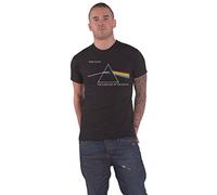 Pink Floyd DSOTM Courier T-Shirt, Noir, (Taille Fabricant: Medium) Homme