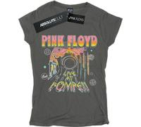 Pink Floyd - "Live At Pompeii" T-shirt pour femme BI36671 (S) (Charbon de bois)