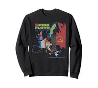 Pink Floyd on Tour 1989 Carte Europe Villes Sweatshirt