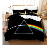 Pink Floyd Parure de lit avec housse de couette confortable pour grand lit et trs grand lit - King 1
