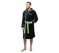 Pink Floyd Peignoir Circle Band Logo Nouveau Officiel Noir Super Soft Fleece Size L