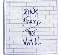 Pink Floyd - Pink Floyd Patch The Wall Band Logo Nouveau Officiel Blanc Printed Iron On Size One Size