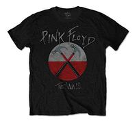 Pink Floyd - T-Shirt # XL Unisex Black # The Wall Hammers Logo [Import]