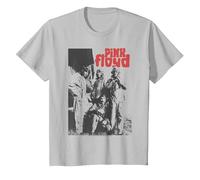 Pink Floyd Point ME at The Sky T-Shirt, Enfant, Argent, 6 Ans