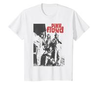 Pink Floyd Point ME at The Sky T-Shirt, Enfant, Blanc, 3 Ans