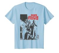 Pink Floyd Point ME at The Sky T-Shirt, Enfant, Bleu Céleste, 12 Ans