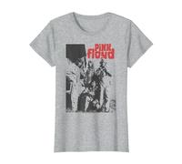 Pink Floyd Point ME at The Sky T-Shirt, Femme, Gris Chiné, XS