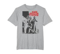 Pink Floyd Point ME at The Sky T-Shirt, Homme Grandes Tailles, Gris Chiné, 2X Tall