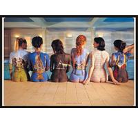 Pink Floyd - Poster - Back Catalogue Version 2 + cadre amovible, Shinsuke® Maxi plastique noir, vitre acrylique
