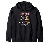 Pink Floyd Rainbow Prism Triangle Stack Psychédélique Sweat à Capuche